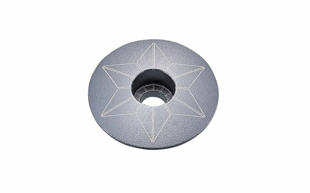 Capot De Jeu De Direction SUPACAZ Star Capz Anodized Argent - 2021