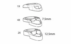 Kit Entretoise Jeu De Direction Cannondale System Six - K28009