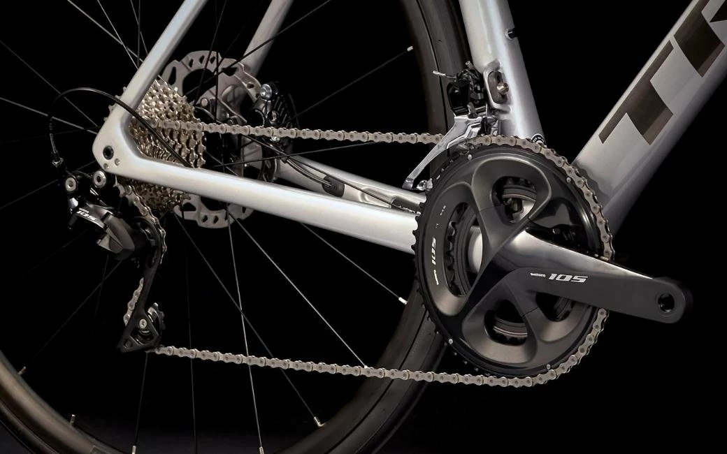 Vélo De Route TREK Emonda SL 5 Disque Gris/Chrome - 2022 – Image 4