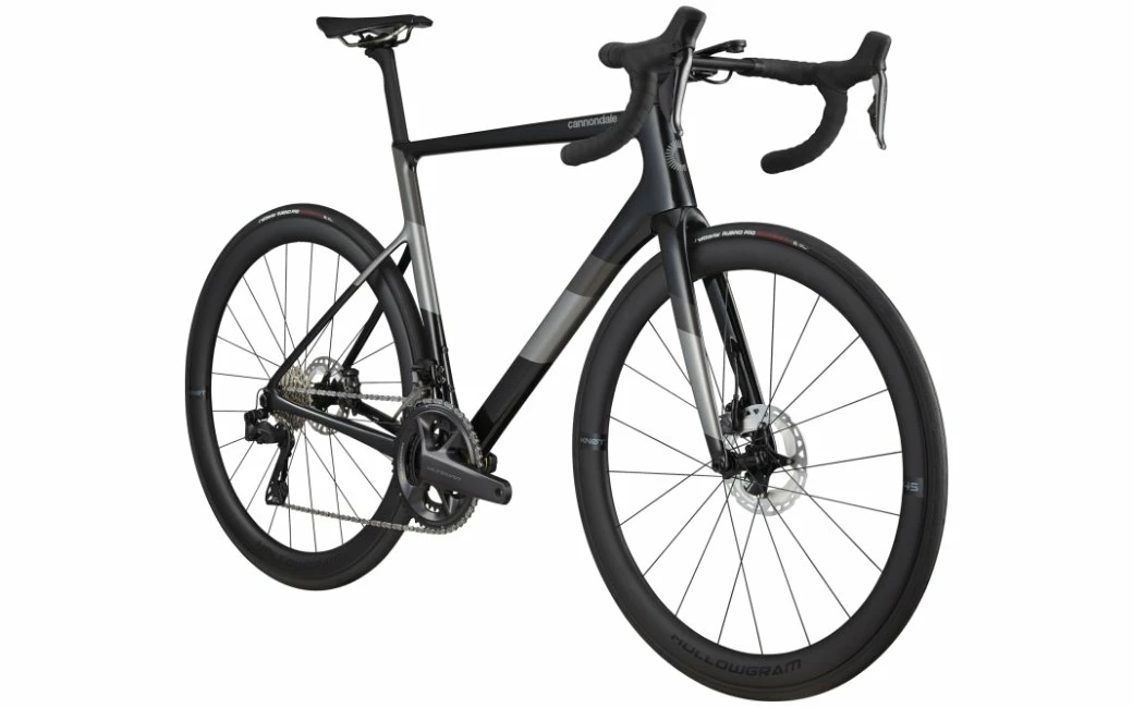 Vélo Route CANNONDALE SuperSix EVO Carbon Disc Ultegra Di2 - Noir - 2023 – Image 2